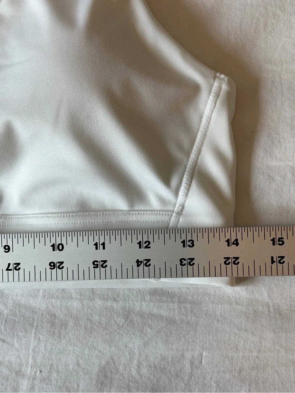 Nike Women’s Indy Plunge Cutout Sports Bra Size Large White Dri Fit